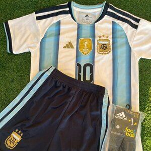 Kids Argentina Home Jersey - 2026 - Adidas World Cup - Fan Shirt. New With Tags